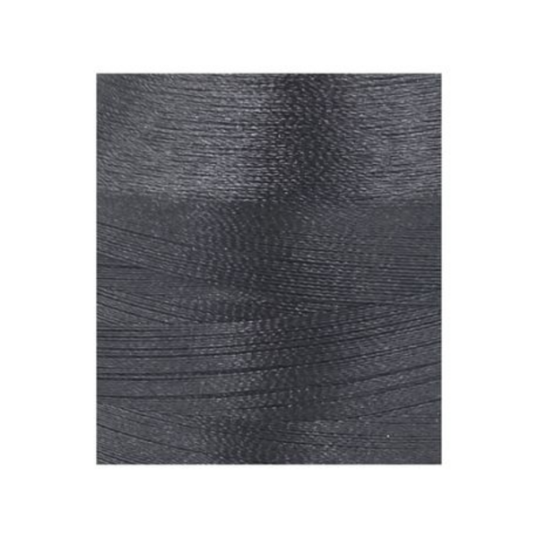 Embroidery Thread Cotton- Black 4000M - Shade 1180 JT Threads - Image 3
