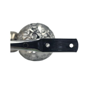 Curtain Holdback Silver - 2-Pack - Decorative Curtain Tie Backs