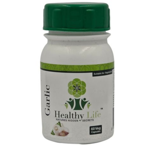 Healthy Life Odourless Garlic 500mg 60 Capsules-Heart Health Support