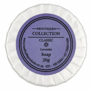 Boutique Soap for Hotels, BnB, Lodges - Lavender Scent - 20g